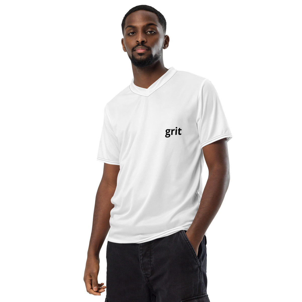 Recycled unisex sports jersey